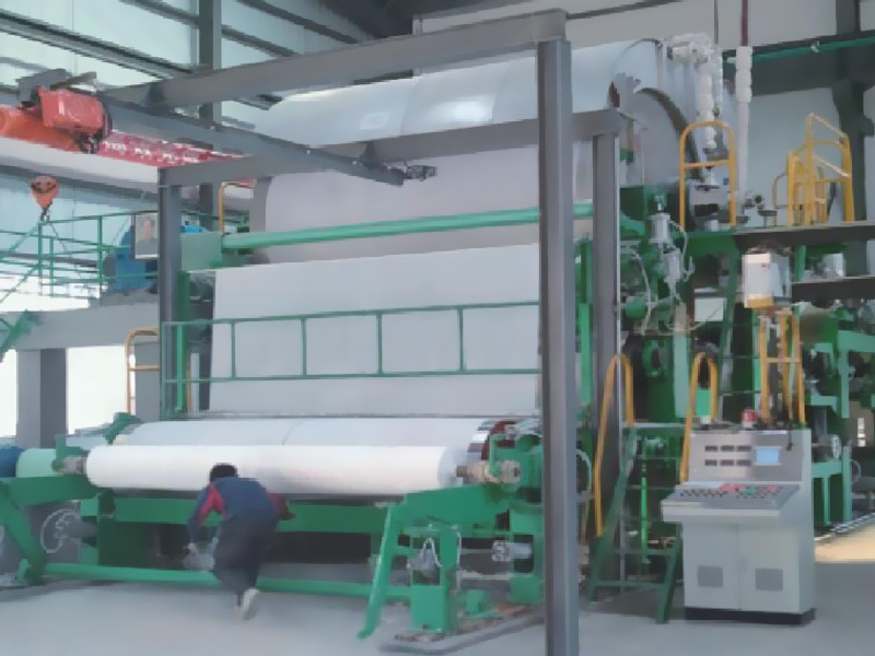 SINGLE DRYER SINGLE CYLINDERTOILET PAPER MACHINE