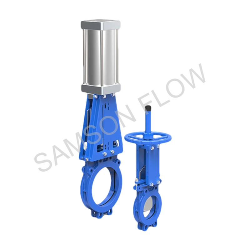 Integral Bi-directional Seal Non-groove Knife Gate Valve