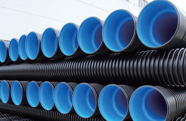 HDPE double-wall corrugated pipe