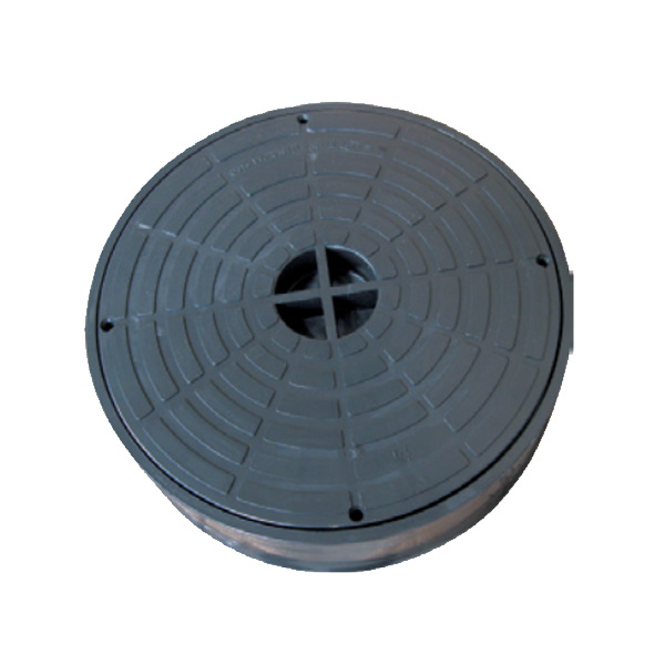 Round manhole cover and seat (heavy rainwater)