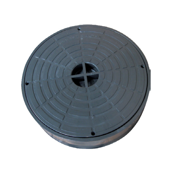 Round manhole cover and seat (heavy sewage)