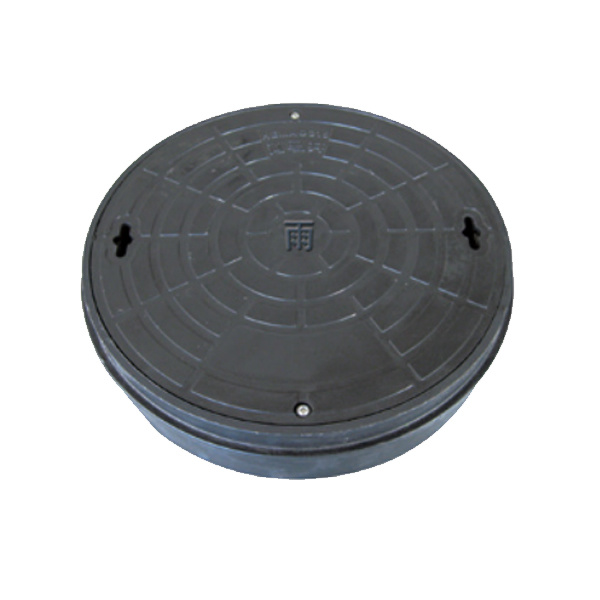 Circular manhole cover and seat (M rainwater)