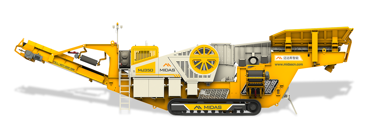 MJ SERIES TRACKED MOBILE JAW CRUSHING STATION