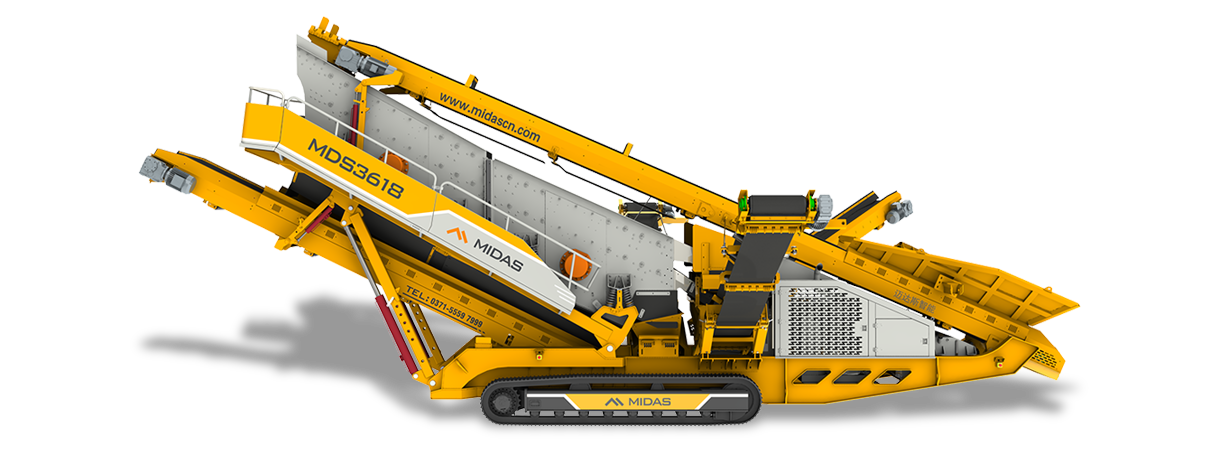 MDS SERIES TRACKED MOBILE SCREENING STATION