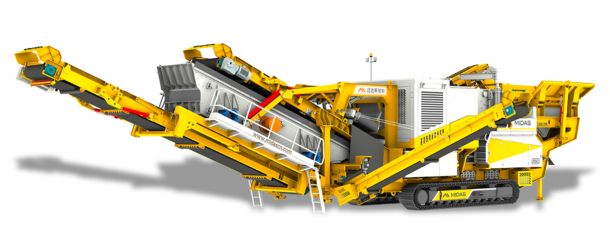 TRACKED MOBILE CRUSHING AND SCREENING STATION MI350RTE