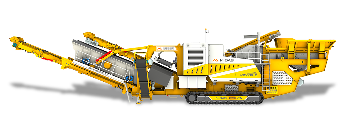 TRACKED MOBILE IMPACT CRUSHING AND SCREENING MI260RTE