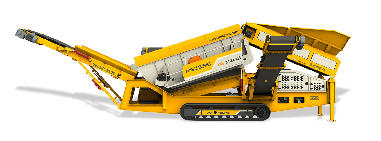 MSZ SERIES TRACKED MOBILE HEAVY-SCREENING STATION