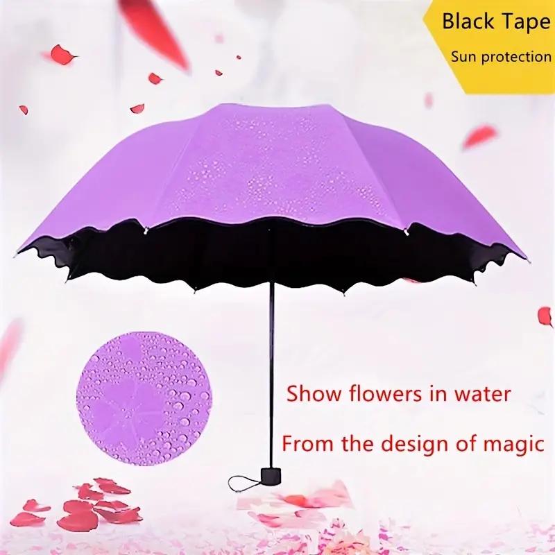 water flower umbrella