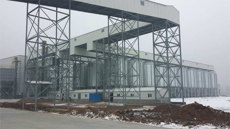 Xinjiang Jiuhe seed processing plant steel plate warehouse group Xinjiang Jiuhe seed processing plant steel plate warehouse group