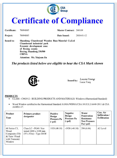 Canada CSA Product Certification