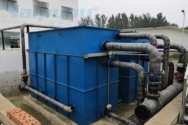 Operation of Bozhou Sewage Treatment Plant