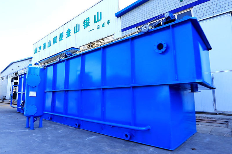 Electrolytic air flotation machine