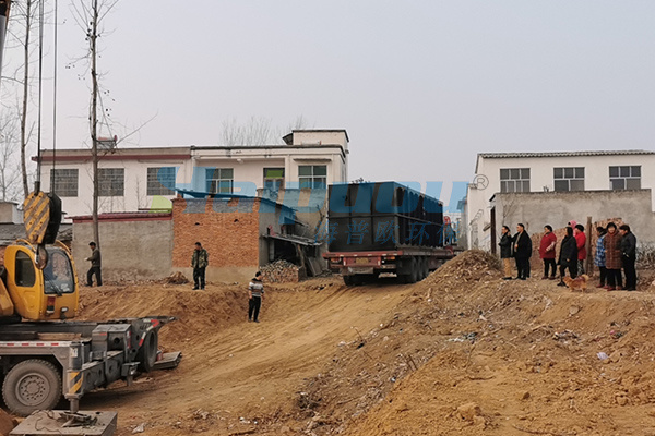 Rural Sewage Treatment Equipment Installation in Henan Province