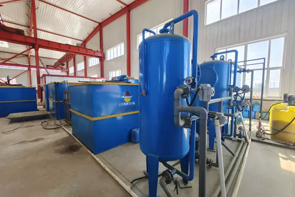Treatment of acid pickling and phosphating wastewater in Hohhot
