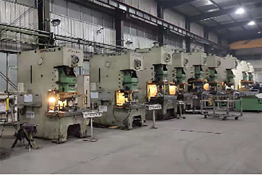 Small punch production line