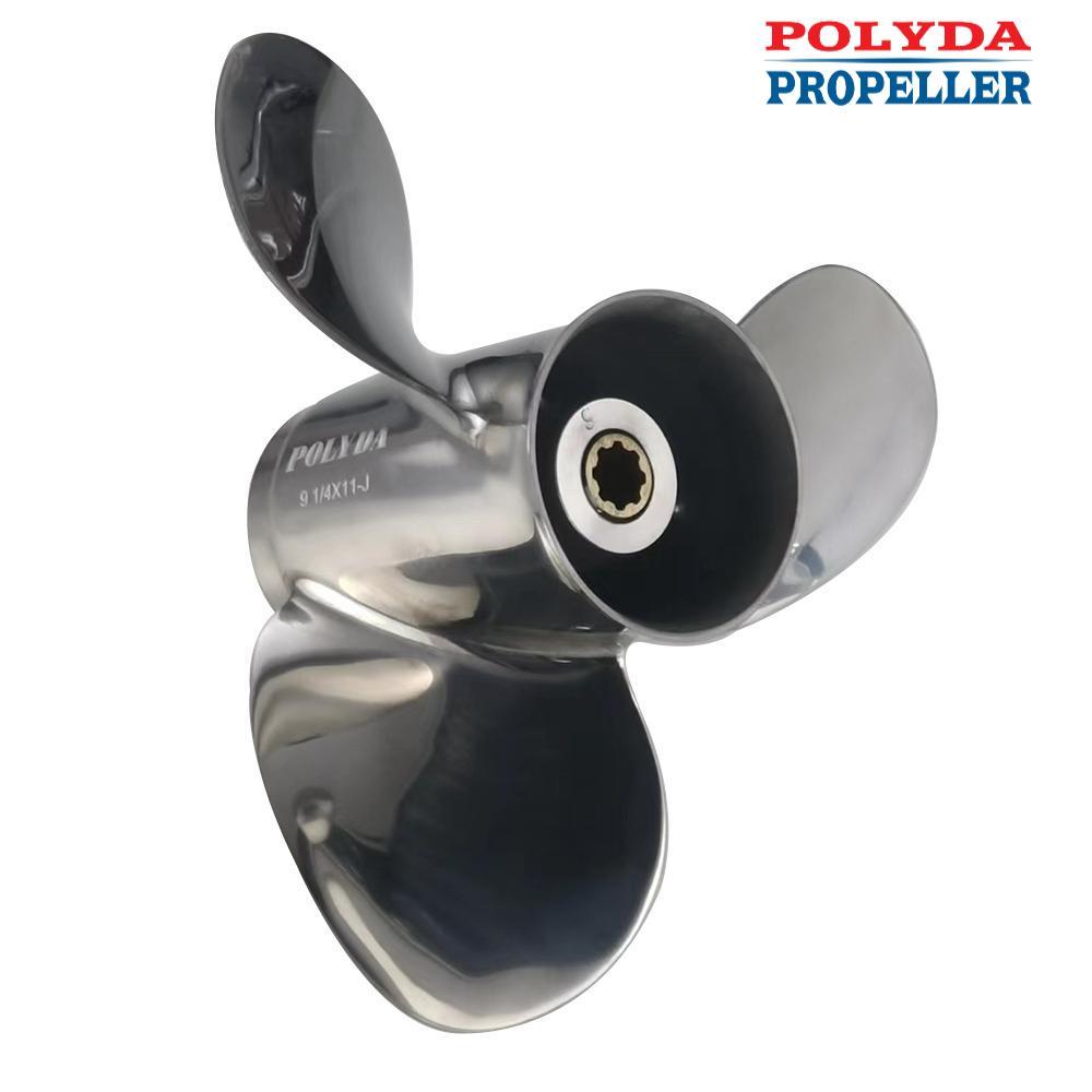 For Yamaha 9.9-20HP stainless steel propeller