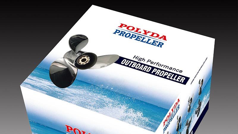 Aluminum Propeller for outboard machinery
