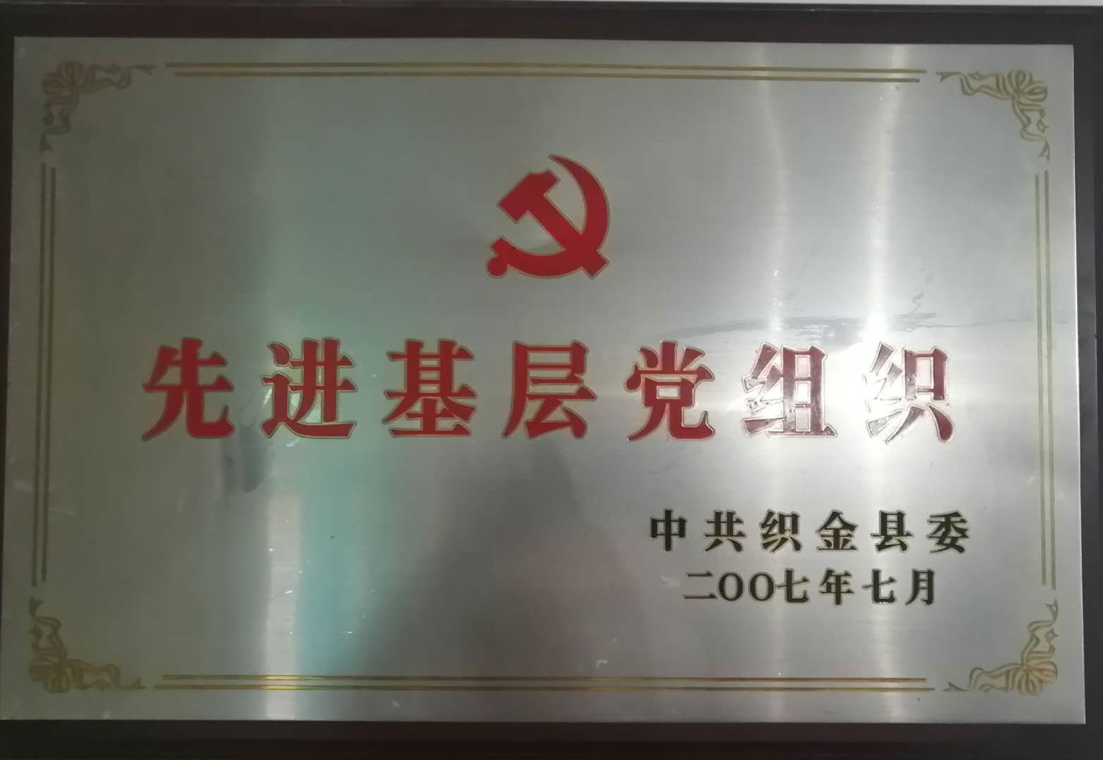 先進(jìn)基層黨組織