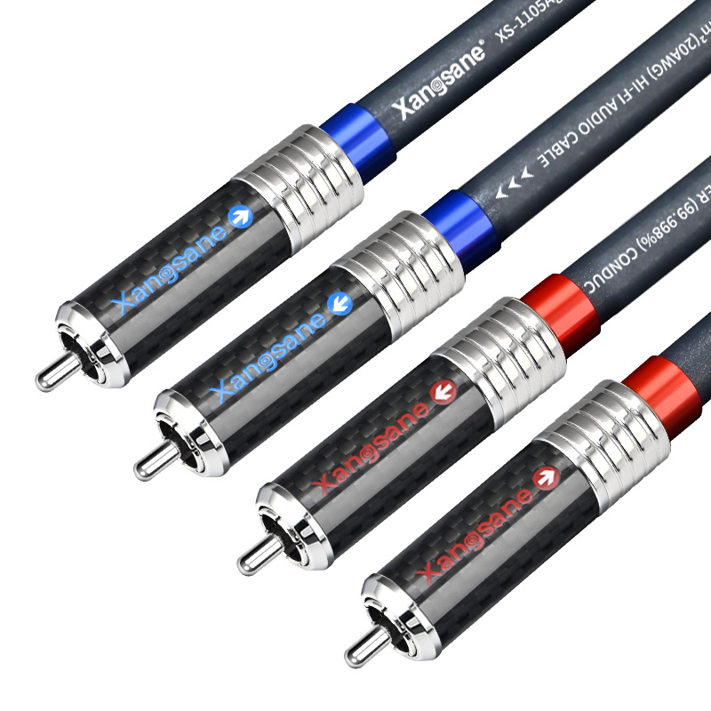 Xangsane/象神 纯银RCA信号线 XS-1105Ag-RCA