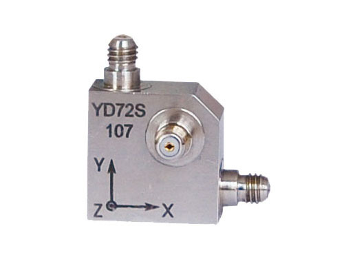 YD72S三軸向壓電加速度傳感器