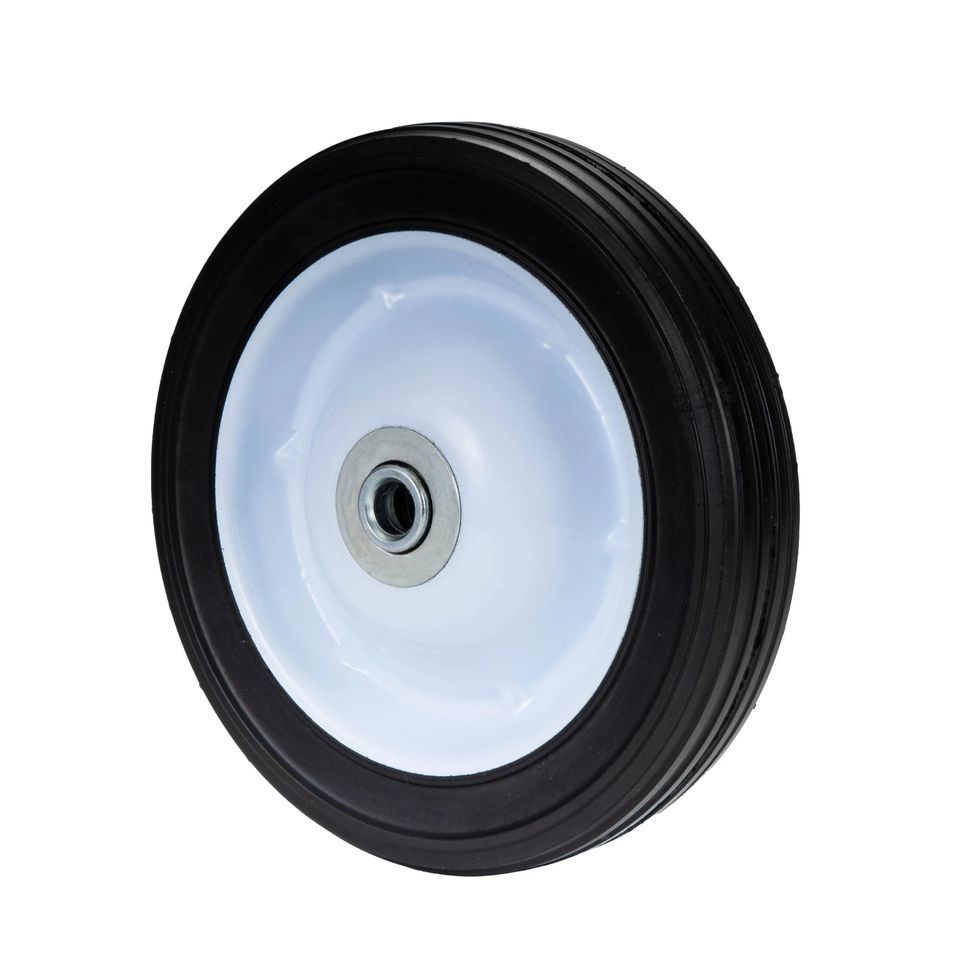 Wheel 7X150 Ribbed Thread Semi-Pneumatic for Lawn Mower