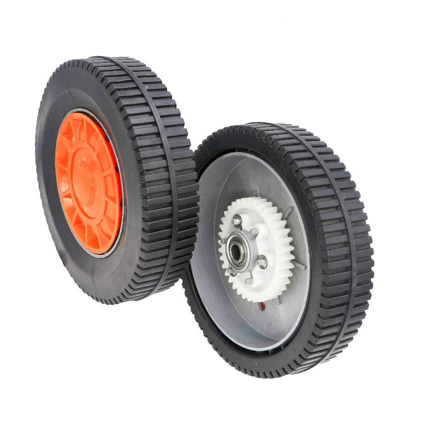 Mtd 634-05050 8" Gear Metal Bushing Lawn Mower Wheel