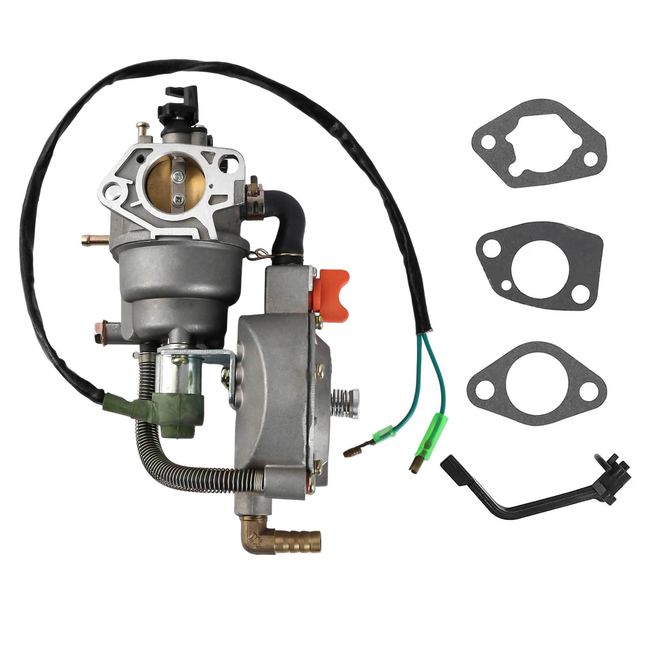 Gx390 188f Generator Carburetor LPG CNG Dual Fuel Carburetor LPG Gas Carburetor for Honda Gx340 Gx420 4.5kw-8kw Generator