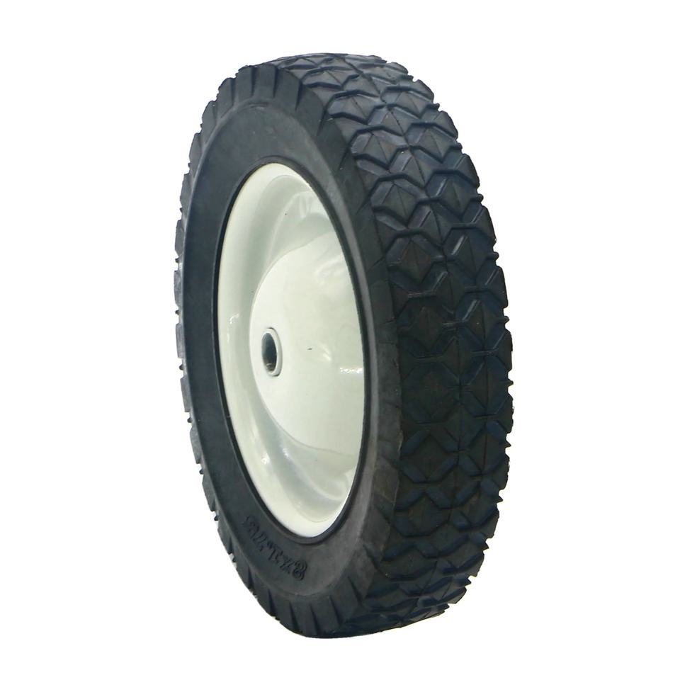 Aro de aço para roda de borracha de cortadora de grama 8" X 1,75" com piso de diamante