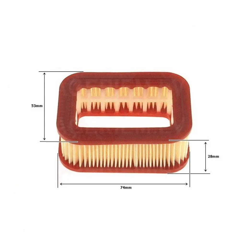 Filtro de Ar Adequado para Motosserras 4500 5200 5800 45CC 52CC 58CC