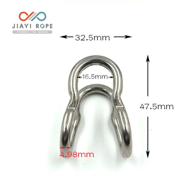 16mm stainless steel U hook