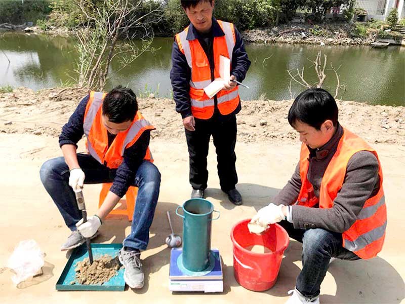 如皋市農村公路建養一體化項目灌砂試驗檢測灰土壓實度