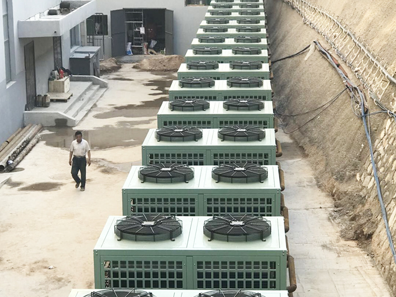 Proyecto de agua caliente para las duchas del personal de Shanxi Coking Coal Group