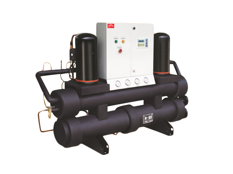Scroll type water source heat pump unit