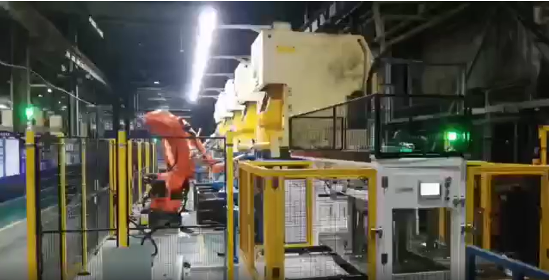 Midea Group robot stamping automation case