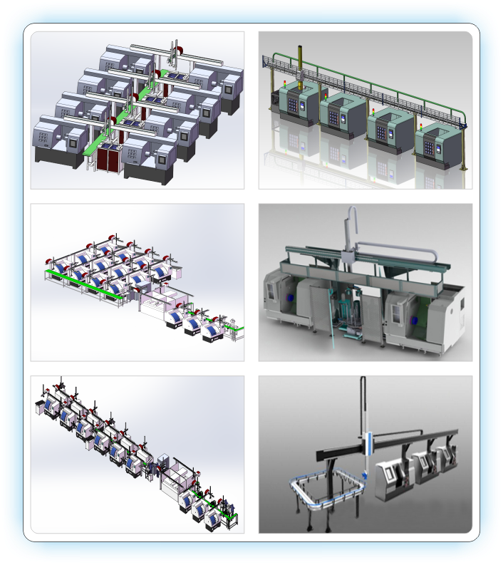 CNC metal processing--whole plant automation solution