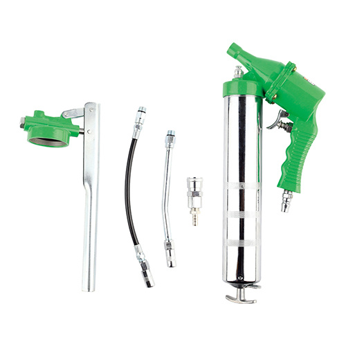 AIR GREASE GUN W/6PC ACCESSORIES