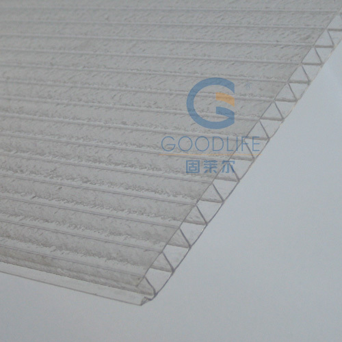 Clear polycarbonate frosted sheet