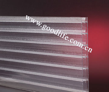 Clear polycarbonate frosted sheet