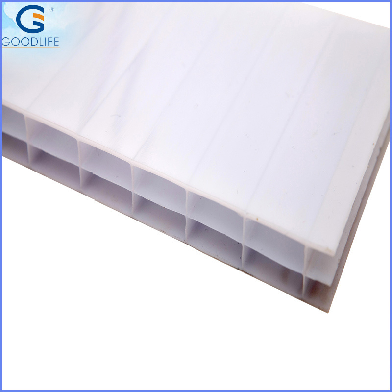 White Polycarbonate triple-wall hollow sheet