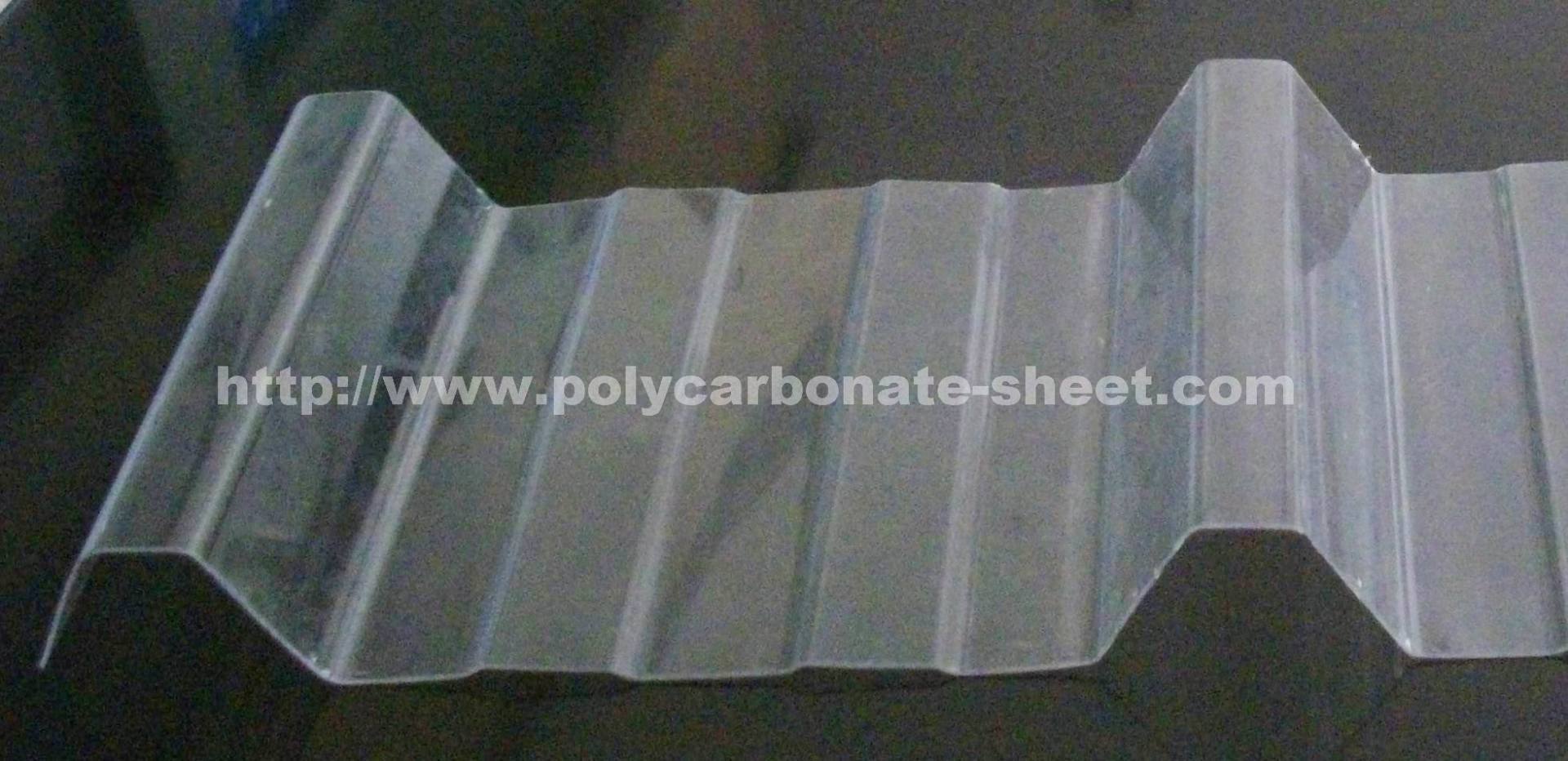 Corrugated PC sheet