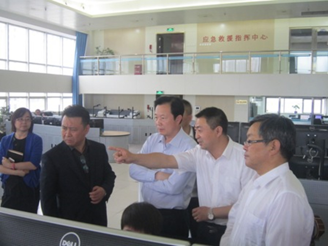 中物华商董事长刘景福参与青藏铁路申报5A级物流企业现场评估