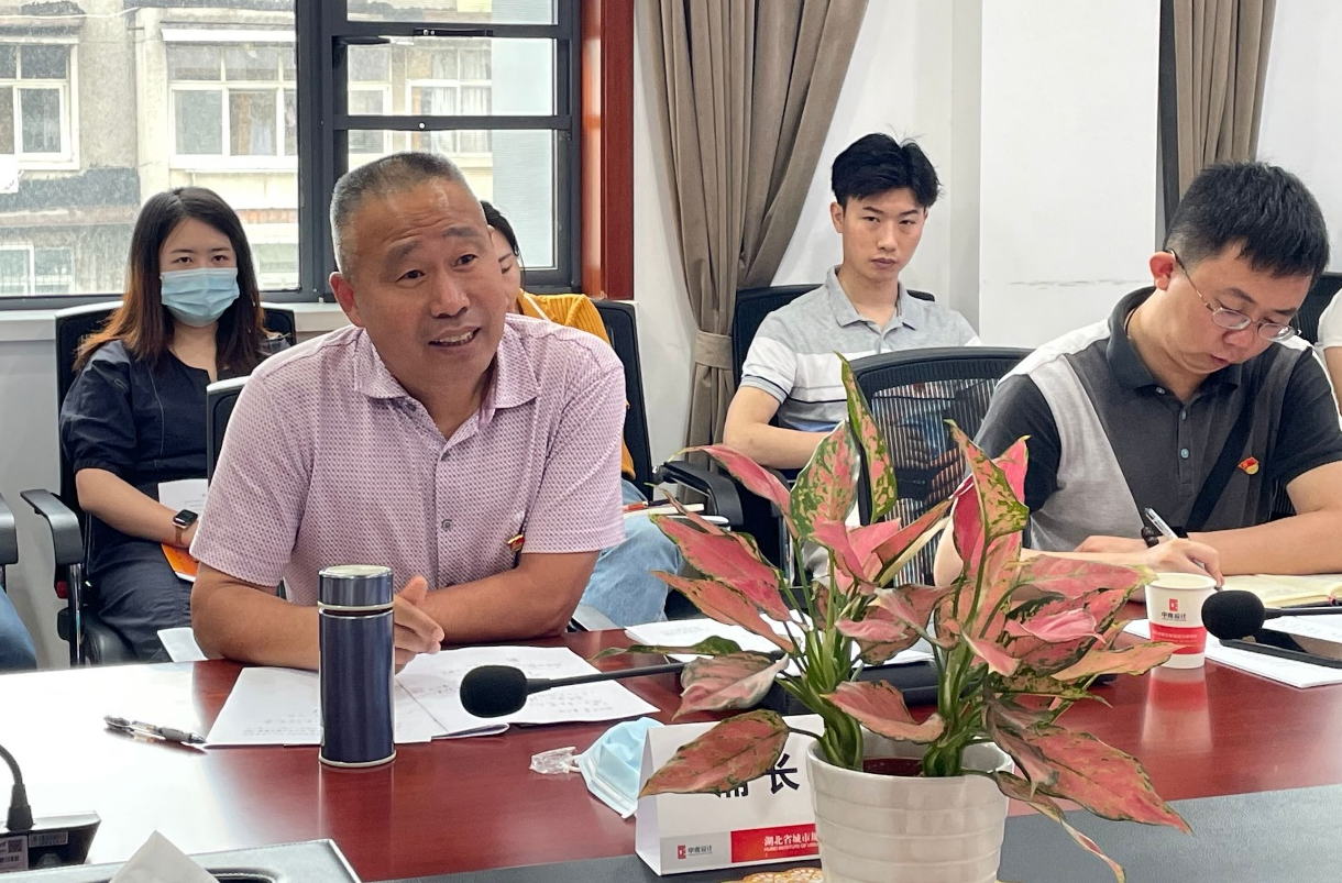  中南设计集团党委委员、副总经理浦长德莅临开展党史宣讲