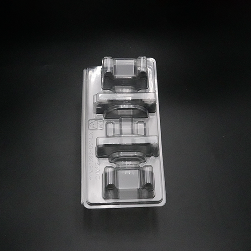 定制批发PET吸塑透明PVC翻盖锁塑料包装