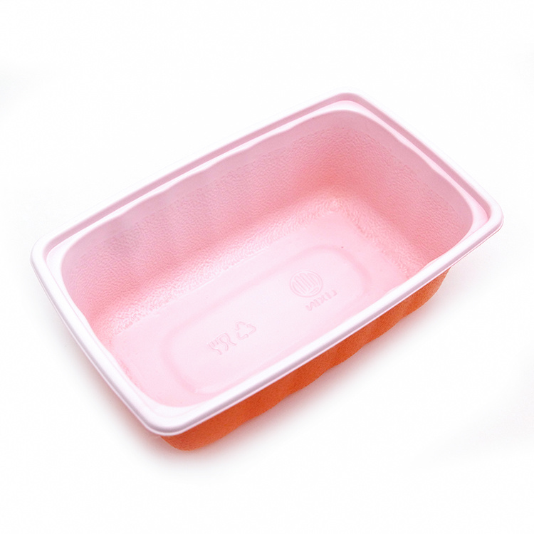 源厂定制环保微波炉PP 3格食品容器一次性塑料便当盒