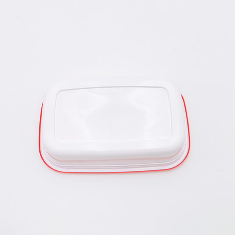 一次性塑料食品容器600ml微波炉外卖午餐盒