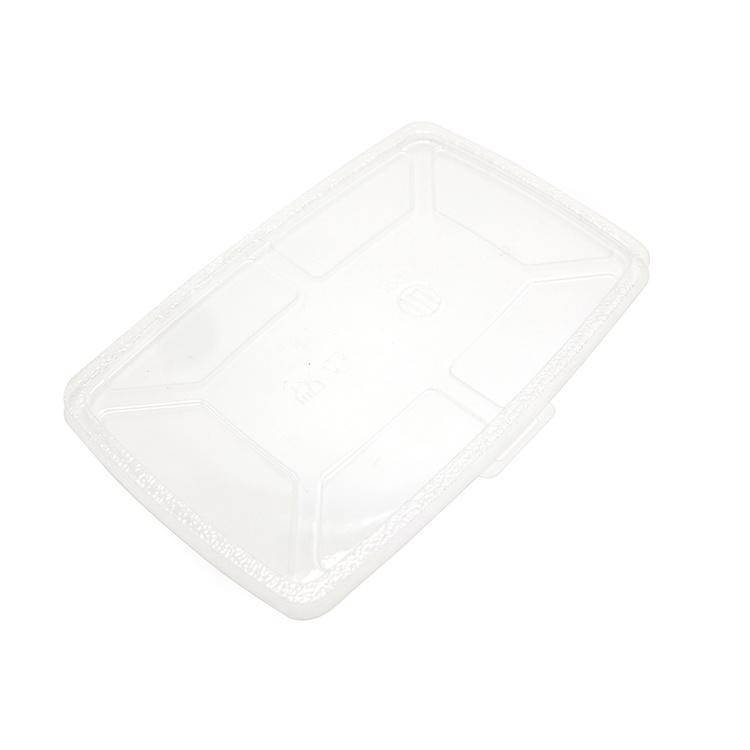 多功能1000ml PP塑料吸塑长方形取出便当盒，保温食物