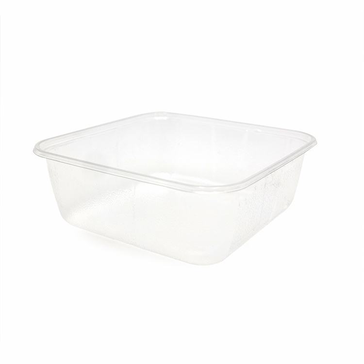 可定制的透明PET 3隔间外卖包装一次性塑料外卖便当午餐盒