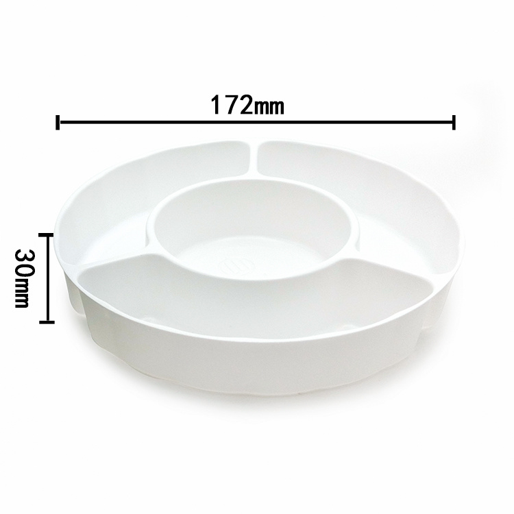 Wholesale Custom PP Food Grade Disposable Plastic Round Lunch Bento Box for Fast Food