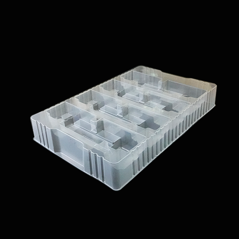White Clear Custom Plastic Blister Vacuum Formed Insert Trays