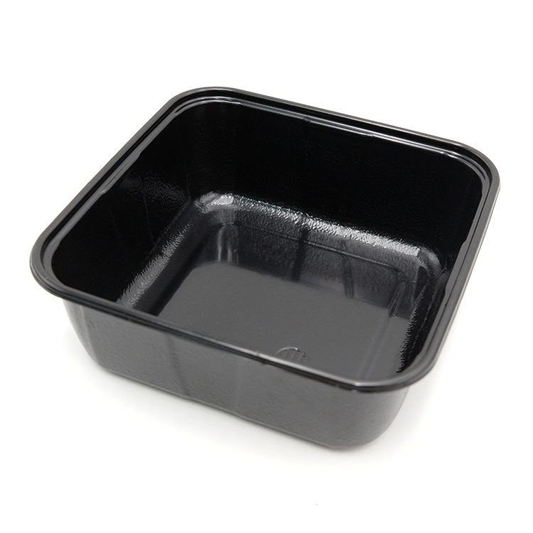 Source factory customization plastic disposable 3 Compartment take away bento lunch preservation box